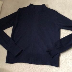 Mock neck zipper topshop sweater!